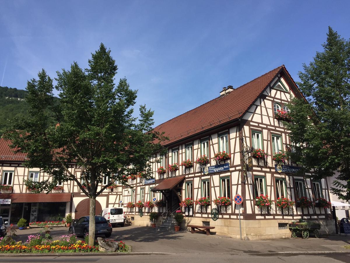 Hotel Ristorante Rostica Bad Urach Bagian luar foto