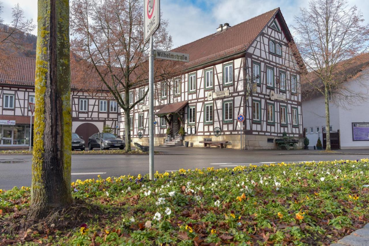 Hotel Ristorante Rostica Bad Urach Bagian luar foto