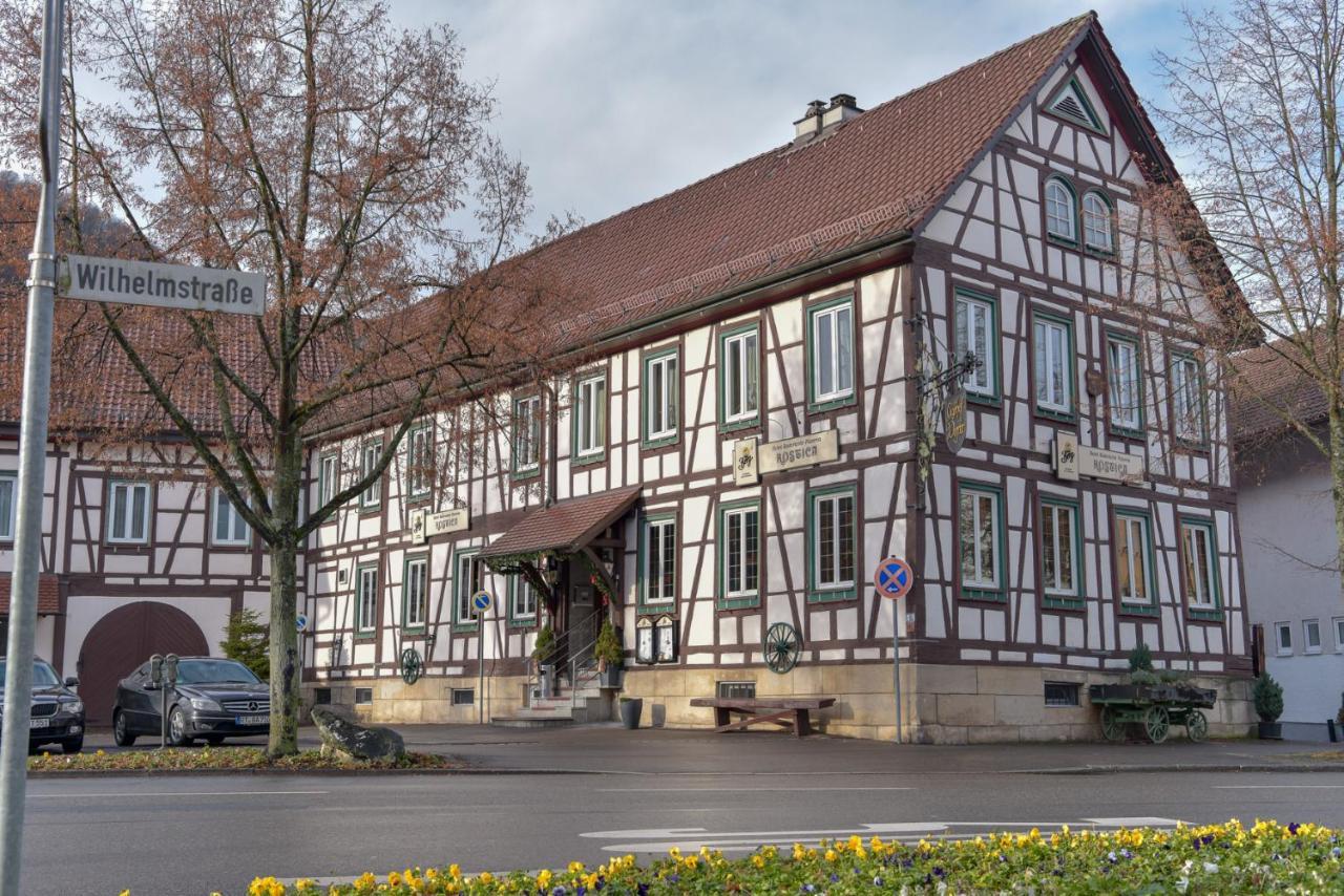 Hotel Ristorante Rostica Bad Urach Bagian luar foto