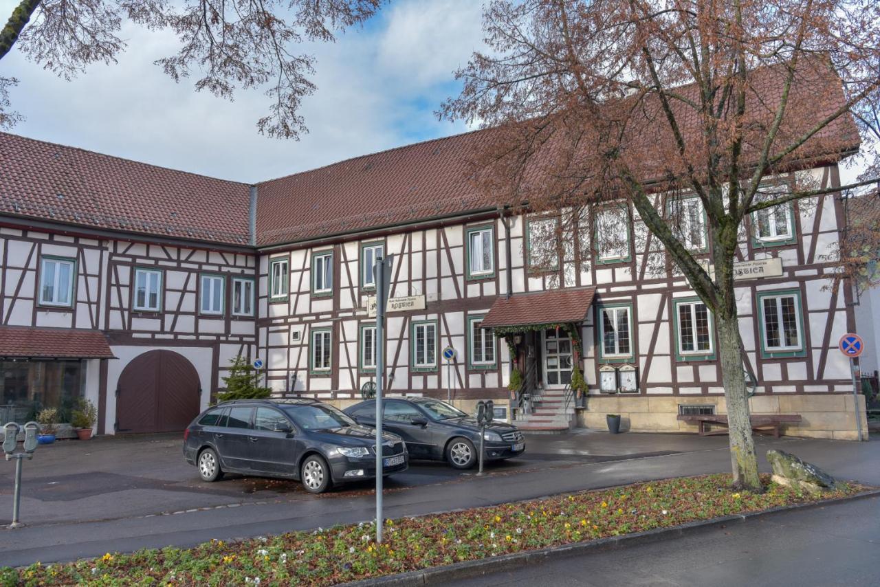 Hotel Ristorante Rostica Bad Urach Bagian luar foto