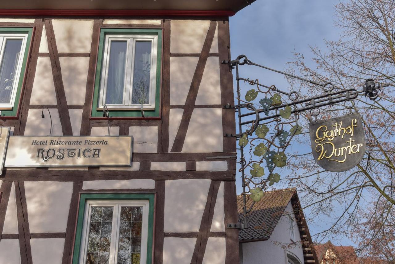 Hotel Ristorante Rostica Bad Urach Bagian luar foto